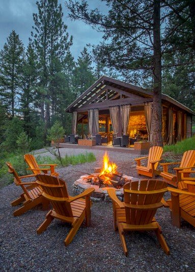 Backyard, Plant, Furniture, Table, Sky, Nature, Chair, Tree, Wood, Lighting, Outdoor table