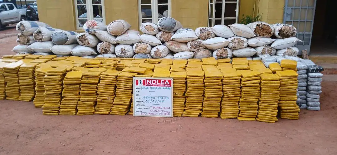 NDLEA Seizes Cocaine and Opioids Hidden in Shoe Soles, Clothing Bound for US, UK, and Europe in Lagos 1 NDLEA Seizes Cocaine and Opioids Hidden in Shoe Soles Clothing